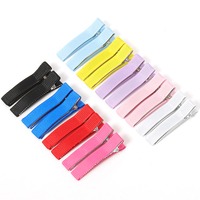 20 sztuk 5/3.5cm spinki do włosów podstawa do tworzenia biżuterii moda ryps wstążka pokrywa spinka do włosów Diy dziecko kokardka dziewczęca akcesoria do włosów 2